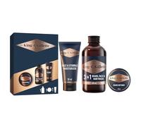 King C. Gillette Kit Barbe Homme, Version Voyage avec 3 Mini Soins