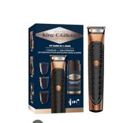 King C. Gillette Kit tondeuse barbe – soin hydratant