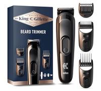 Gillette Tondeuse à barbe King C – Sans fil, sabots interchangeables – Pour tous les types de barbes