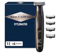 King C. Gillette Tondeuse Barbe Homme, 4 Sabots, Noire