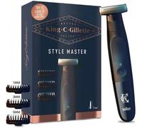 King C. Kit Kit Master Tondeuse Sans Fil Pour Barbe Et Poils Du Visage, Rasoir Pour Hommes Avec Plusieurs Jours Barbe, 3 Remplaçables Capuchons