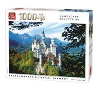 King Casse-tête Neuschwanstein Château Allemagne 1000 pièces G