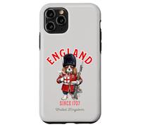 King Charles Épagneul London King's Guard Drapeau Angleterre Coque pour iPhone 11 Pro