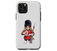 King Charles Épagneul London King's Guard Drapeau Angleterre Coque pour iPhone 11 Pro