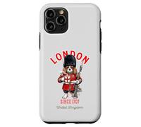 King Charles Épagneul London King's Guard Drapeau Angleterre Coque pour iPhone 11 Pro