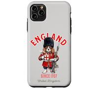 King Charles Épagneul London King's Guard Drapeau Angleterre Coque pour iPhone 11 Pro Max