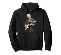 King Charles Guitare électrique Rock Music UK Angleterre Sweat à Capuche