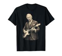 King Charles Guitare électrique Rock Music UK Angleterre T-Shirt