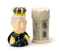 King Charles III Ensemble salière et poivrière
