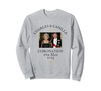 King Charles III et Queen Camilla, Royal Coronation 2023, Royaume-Uni Sweatshirt