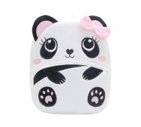 KING CHEER Joli mini sac à dos pour tout-petits garçons et filles, petit sac à dos en peluche pour enfants pour crèche, préscolaire, maternelle, voyage, Adorable panda, S