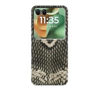 King Cobra Snake Skin Graphic Printed Etui Flip Housse Cuir pour Motorola Razr 60, Razr 2025