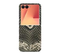 King Cobra Snake Skin Graphic Printed Etui Flip Housse Cuir pour Samsung Galaxy Z Flip 7