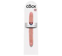 Double Dong Slim Double Dildo King Cock - Couleur : Rose