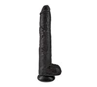 Gode XXL avec Testicules 35,6 cm King Cock