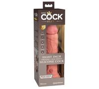 King Cock Elite 8 DD Vibrating Cock Light Chair Taille Unique