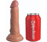 King cock - elite gode réaliste en silicone 15.2 cm caramel