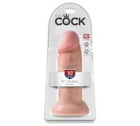 Pipedream Gode réaliste King Cock Chubby 25,4 cm Couleur chair Taille XL