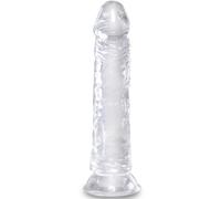 King cock - pénis réaliste clair 19.7 cm transparent