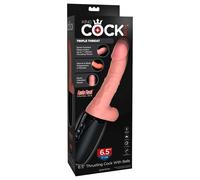Pipedream Vibromasseur va-et-vient King Cock Plus 3D 16,5 cm à triple densité
