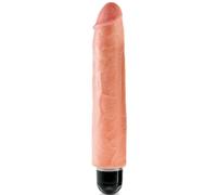 King cock - vibrateur rigide réaliste 25.4 cm naturel