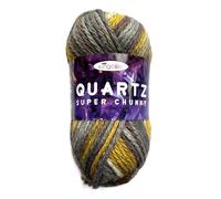 King Cole 1924465 Fil d'ambre à quartz super épais - 85 m, 100 g