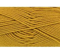 King Cole 1984635 Pelote de laine moutarde ultra douce 145 m 100 g
