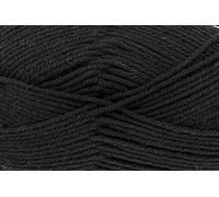 King Cole 1984636 Pelote de laine épaisse ultra douce Noir 145 m, 100 g