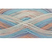 King Cole Beaches DK Fil à tricoter auto-rayant 100 g (Bondi Beach 4278)