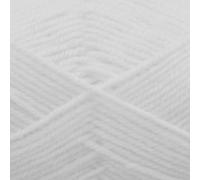 King Cole Big Value DK 4020 Fil à tricoter double laine acrylique Blanc 50 g