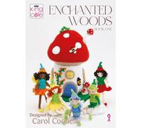 King Cole Enchanted Woods Livre de tricot 1 Woodland Fairies Pixies Toadstool & Bluebell House