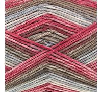 King Cole Island Beaches Pelote de laine double tricot acrylique 100 g (Coral Sea 4533)