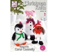 King Cole Livre de tricot de Noël 10 - Motif pingouins et rouges-gorges de neige