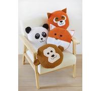 King Cole Patron de crochet épais - 9179 Housses de coussin motif animal