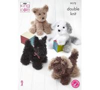 King Cole Patron de tricot double chien (9172)