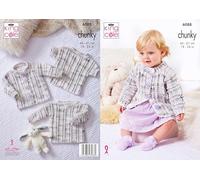 King Cole Patron de tricot épais - 6088 Tops & Cardigan