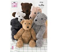 King Cole Patron de tricot truffe pour tricot de jouet ours en peluche (9134)