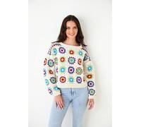 King Cole Pull en tricot double pour femme avec manches à capuchon (5944)