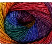 King Cole Riot DK Pelote de laine à tricoter - 100 g (arc-en-ciel)