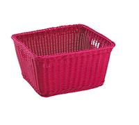 King Collection King Home C1567098/F Panier Joy en Osier Synthétique, Fuchsia