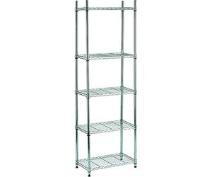King Collection King Home S1775002 Étagère Chromé 5 Plans