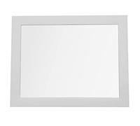 King Collection S1710843 Miroir Mural avec Cadre, Blanc