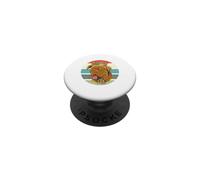 King Crypto Dog Crypto-Monnaie Blockchain Trading Investir PopSockets PopGrip Adhésif