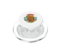 King Crypto Dog Crypto-Monnaie Blockchain Trading Investir PopSockets PopGrip pour MagSafe
