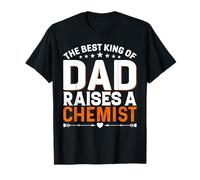 King Dad élève Un Parent Scientifique chimiste T-Shirt