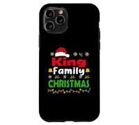 King Family Christmas Matching Personalised Funny Xmas Coque pour iPhone 11 Pro