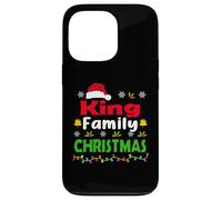 King Family Christmas Matching Personalised Funny Xmas Coque pour iPhone 13 Pro