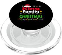 King Family Christmas Matching Personalised Funny Xmas PopSockets PopGrip pour MagSafe