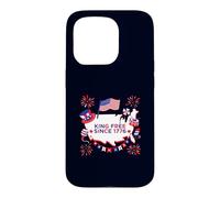 King Free Since 1776 4 Juillet 2026 America 250th Anniversary Coque pour iPhone 15 Pro