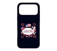 King Free Since 1776 4 Juillet 2026 America 250th Anniversary Coque pour iPhone 17 Pro Max